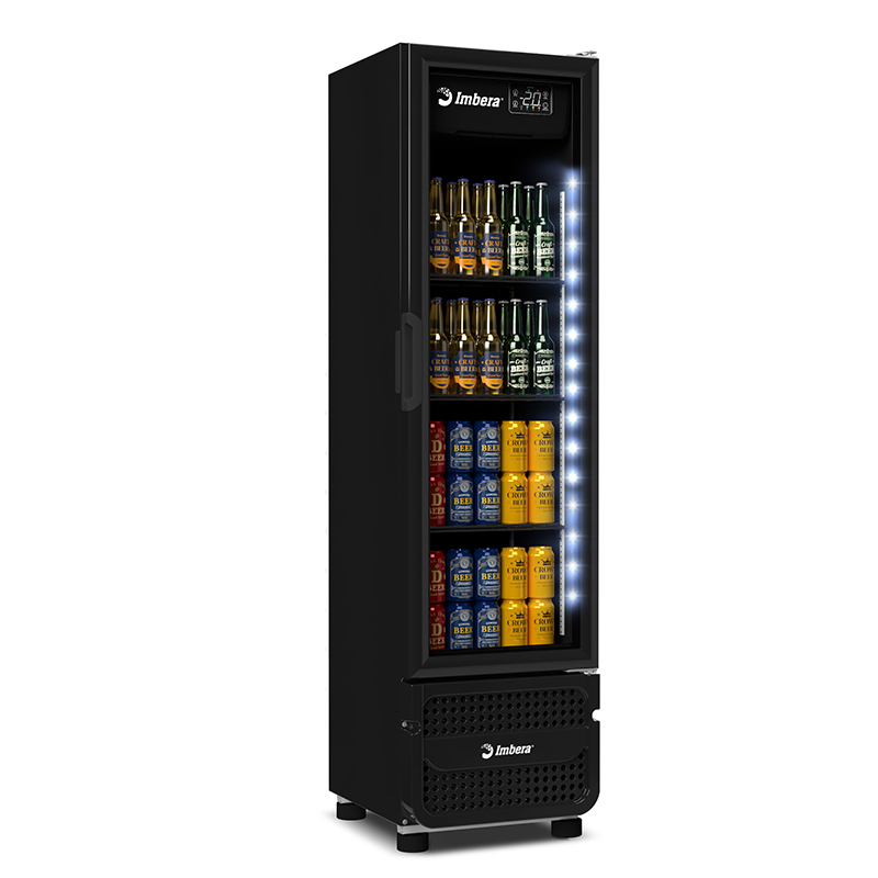 cervejeira 244 litros full black imbera