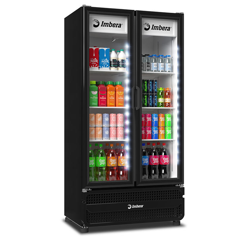 geladeira expositora 2 portas imbera padrão