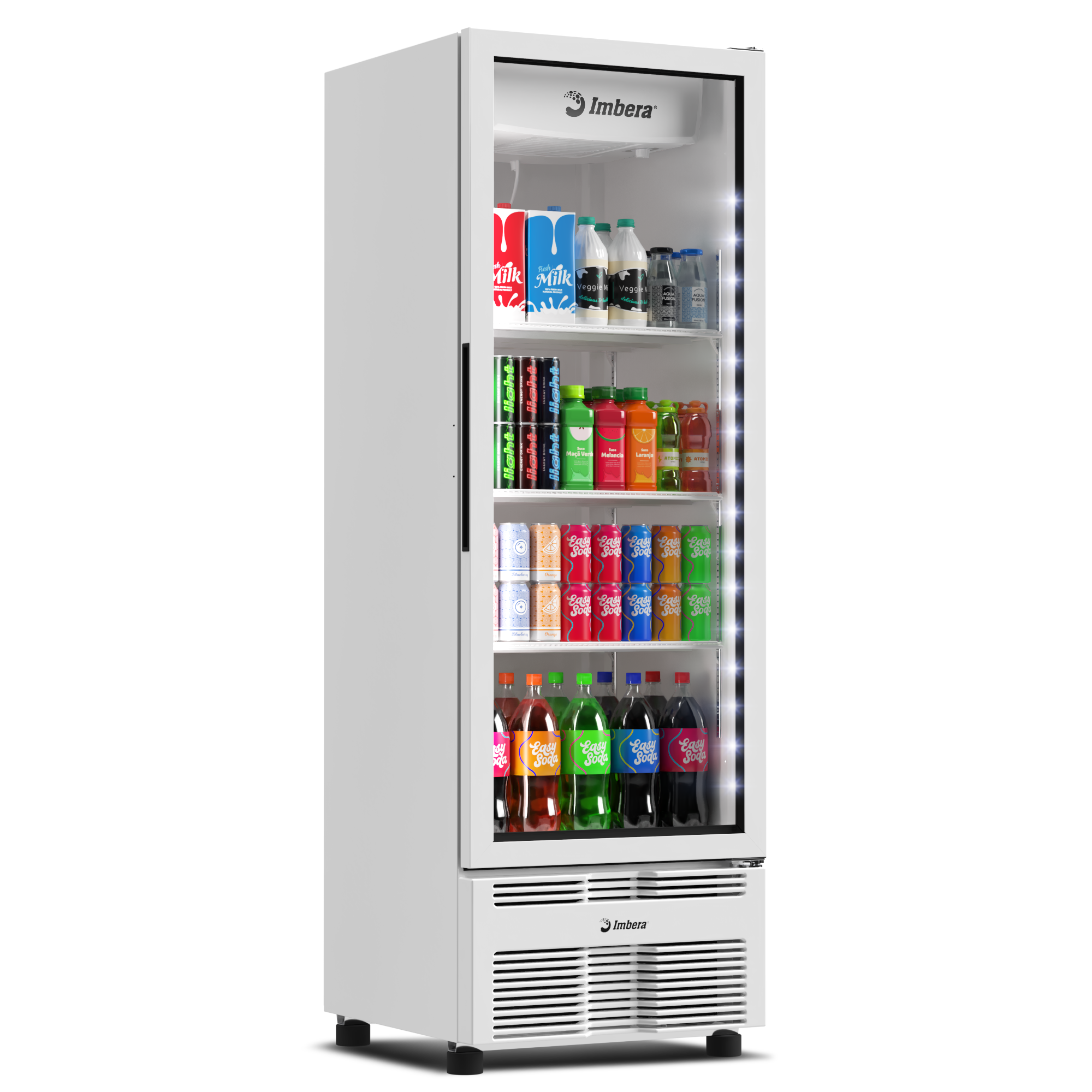 geladeira imbera 569l full white